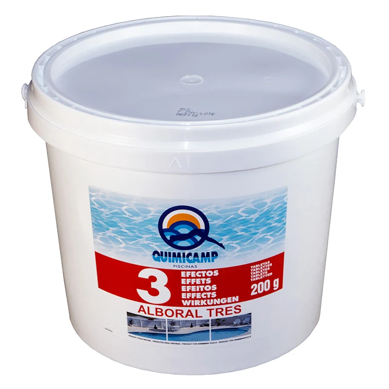 Alboral PS 3 Efectos Tabletas SB 5 kg – Cloro multifunción piscinas (Quimicamp)