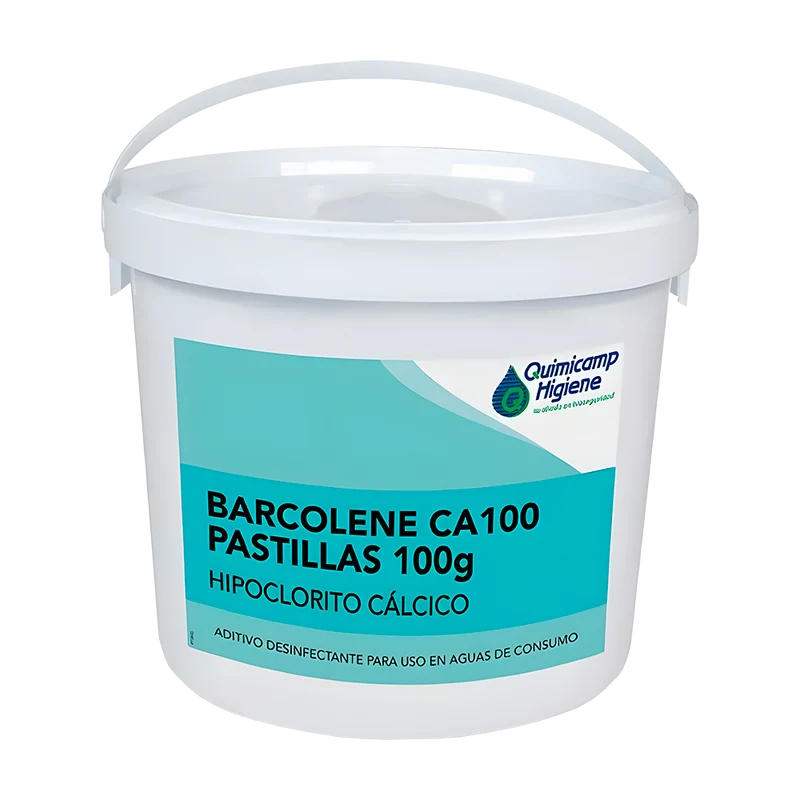 Barcolene CA 100 Pastillas 100 g 5 kg – Hipoclorito cálcico agua potable