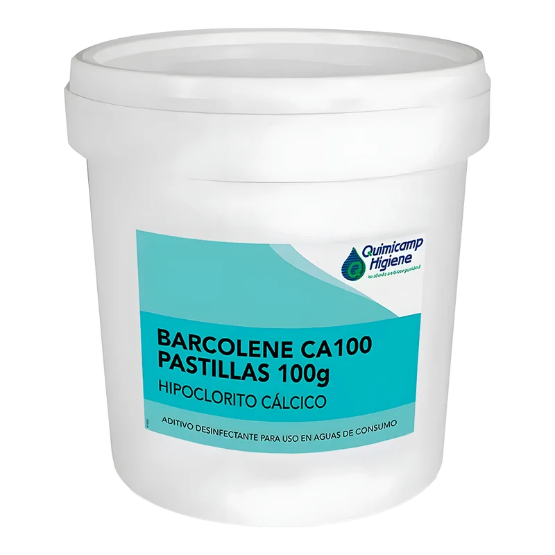 Barcolene CA 100 Pastillas 100 g 25 kg – Hipoclorito cálcico agua potable