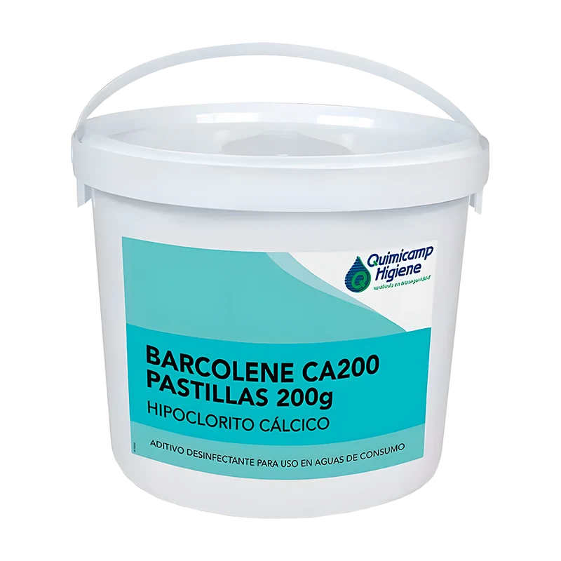 Barcolene CA 200 Pastillas 200 g 5 kg – Hipoclorito cálcico agua potable