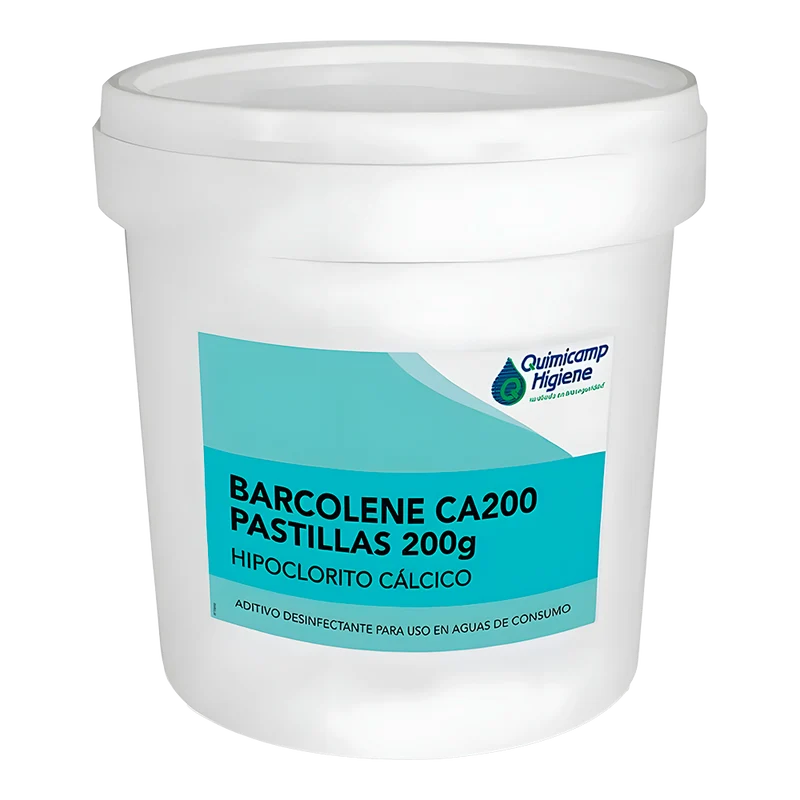 Barcolene CA 200 Pastillas 200 g 25 kg – Hipoclorito cálcico agua potable