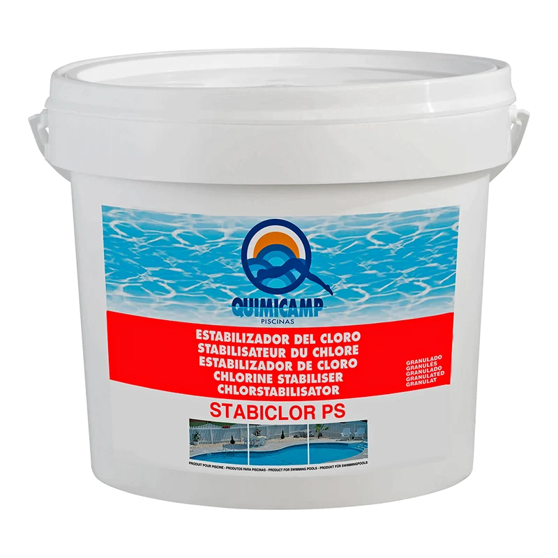 Stabiclor PS Quimicamp 4 kg – Estabilizador de cloro (Ácido cianúrico)