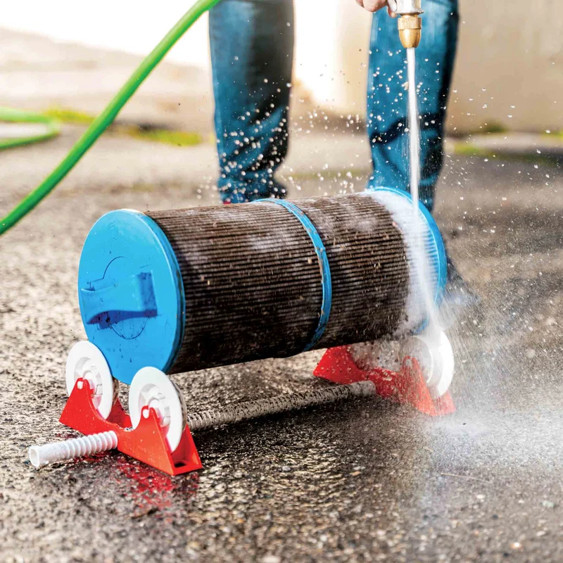 Spin filter - Nettoyeur pour filtre à cartouche - NODI ROLLER