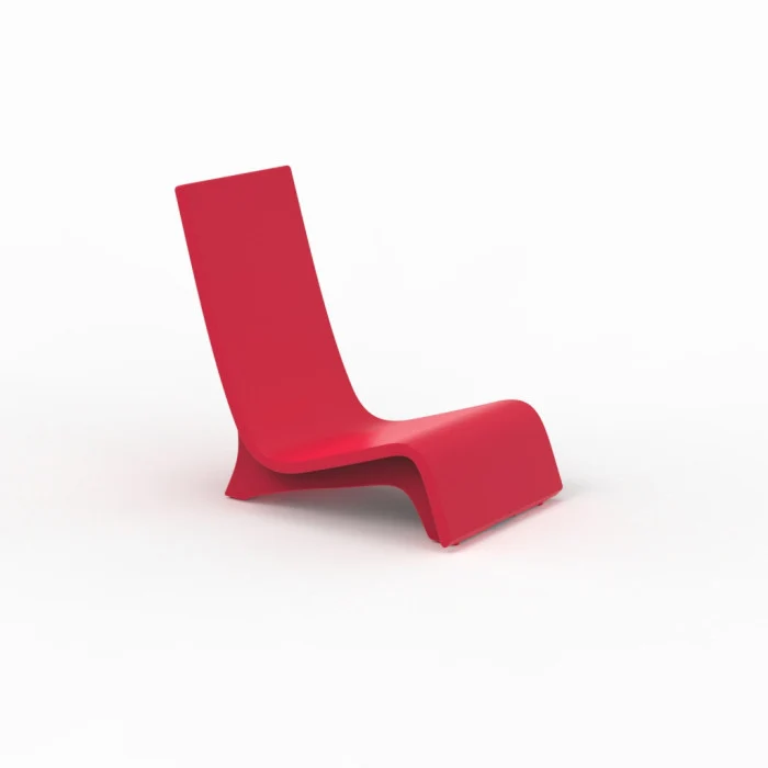 SOLIS – Chaise de plage Rouge