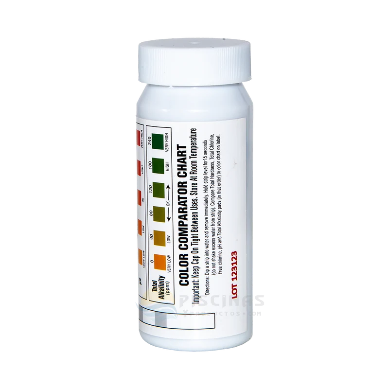 Test kit de tiras 5 en 1. Starpool.
