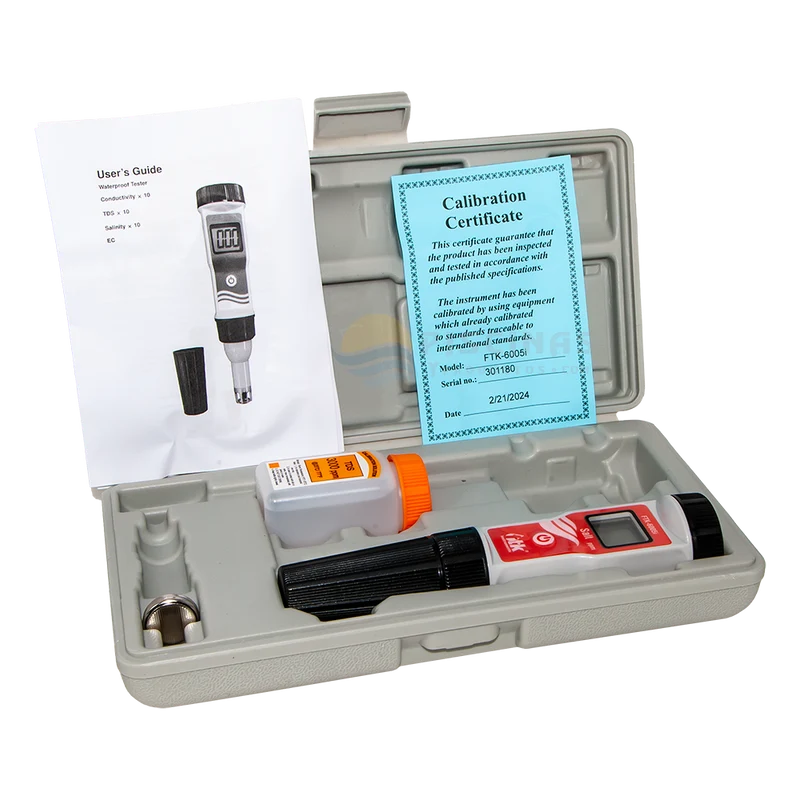 Medidor de sal digital FTK-6005i
