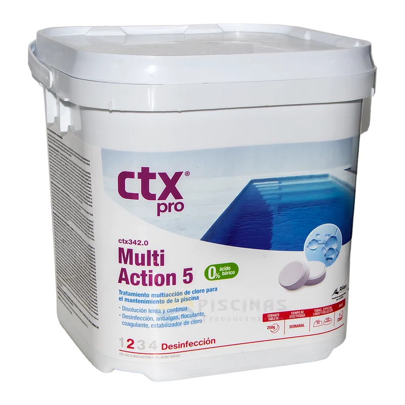 CTX-342.0 Multiaction 5 tabletas 250 g – 5 kg