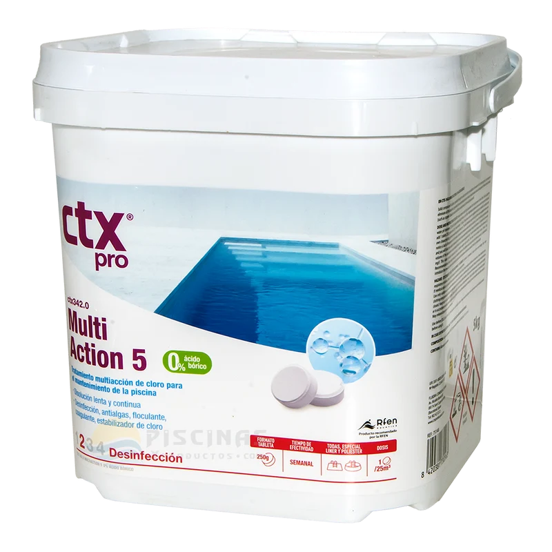 CTX-342.0 Multiaction 5 tabletas 250 g – 5 kg