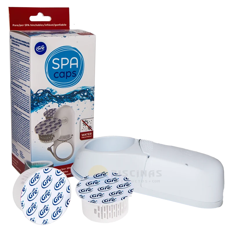 SPA DOSING CAP® Kit tratamiento de agua para SPA.