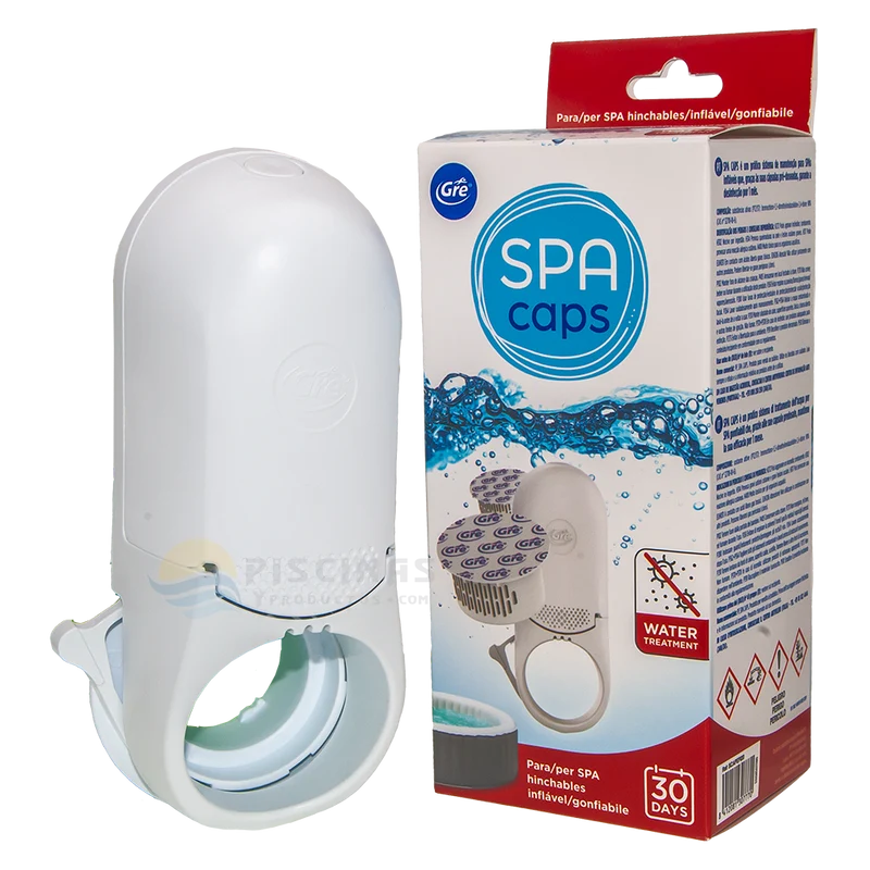 SPA DOSING CAP® Kit tratamiento de agua para SPA.