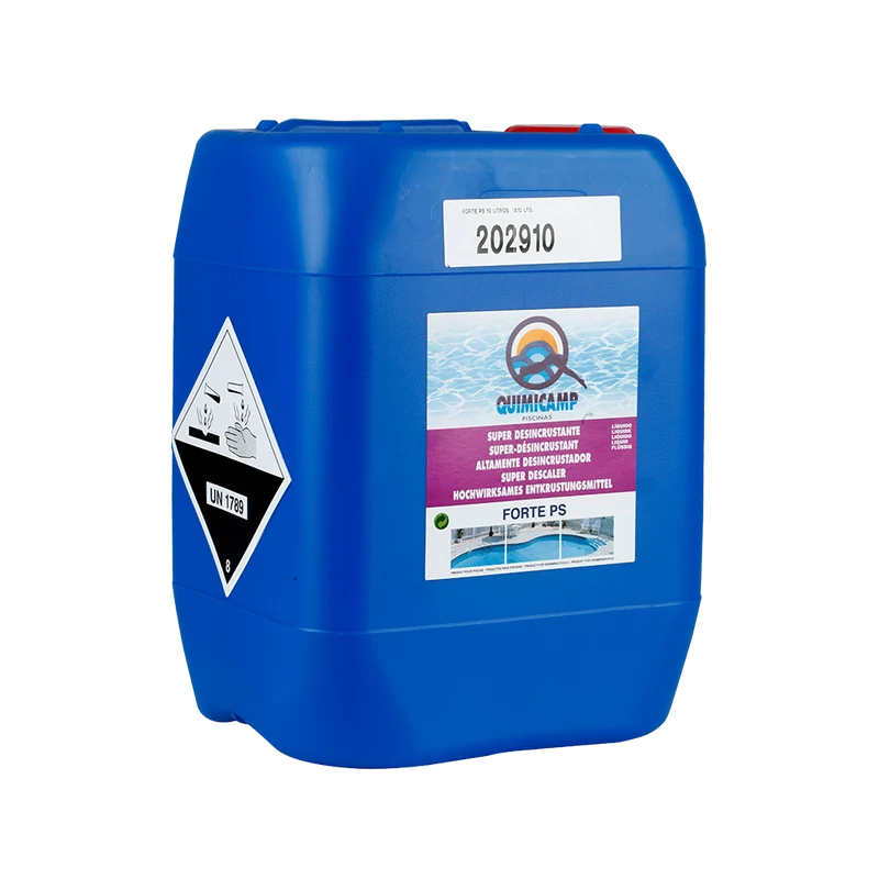 Super desincrustante líquido FORTE PS 10 L. QUIMICAMP
