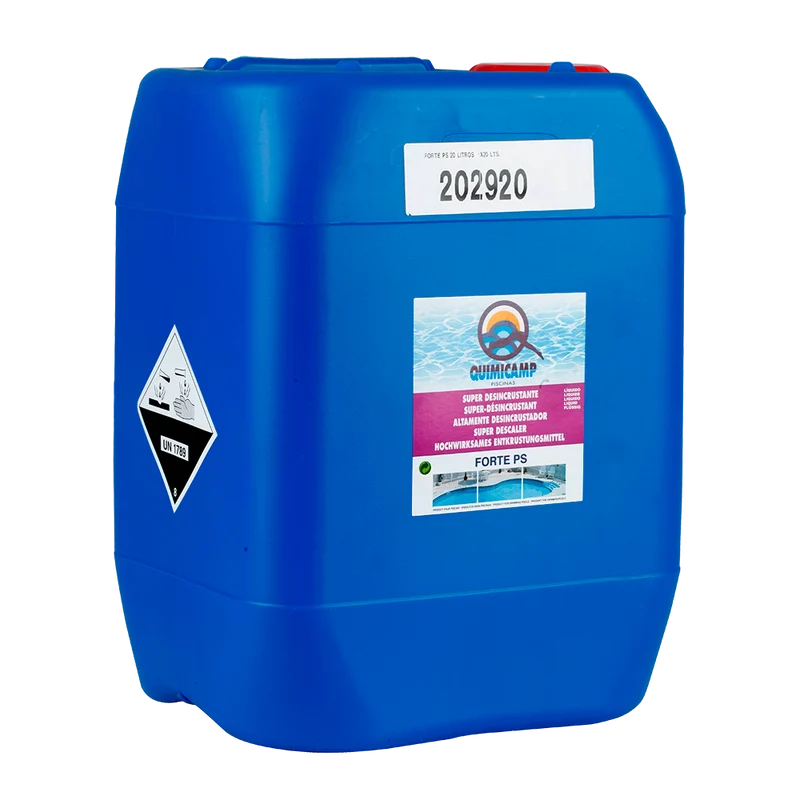 Super desincrustante líquido FORTE PS 20 L. QUIMICAMP