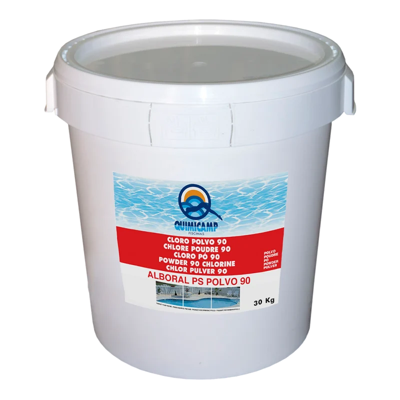 Cloro lento Alboral PS polvo 90, 30 kg. QUIMICAMP
