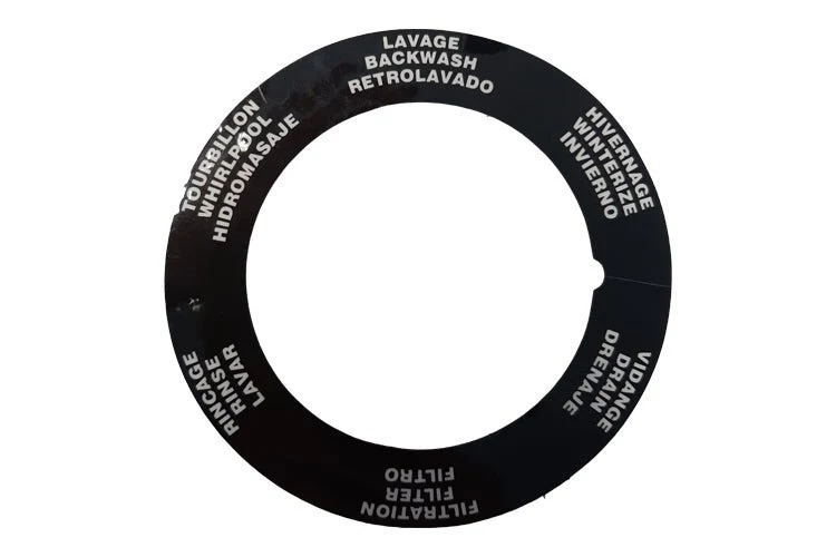 Autocollant pour valve sélectrice 39-2588-00 Jacuzzi
