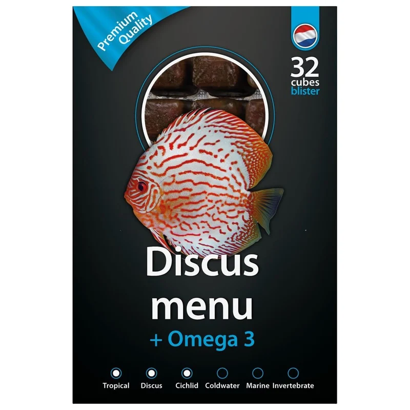 Dutch Select Discus Menu & Omega3 100 g - Superfish