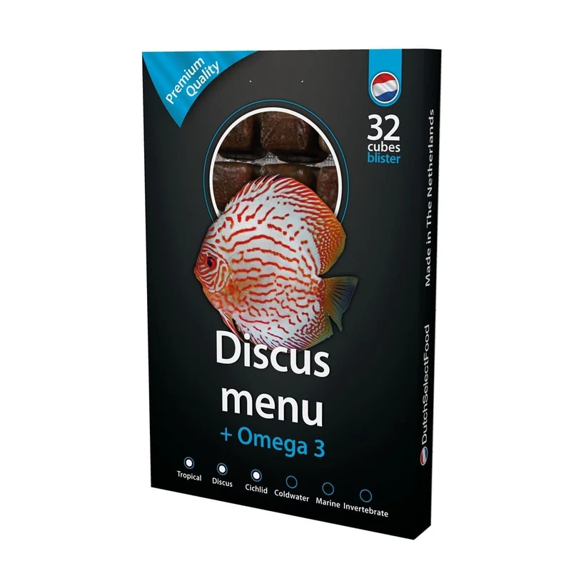 Dutch Select Discus Menu & Omega3 100 g - Superfish
