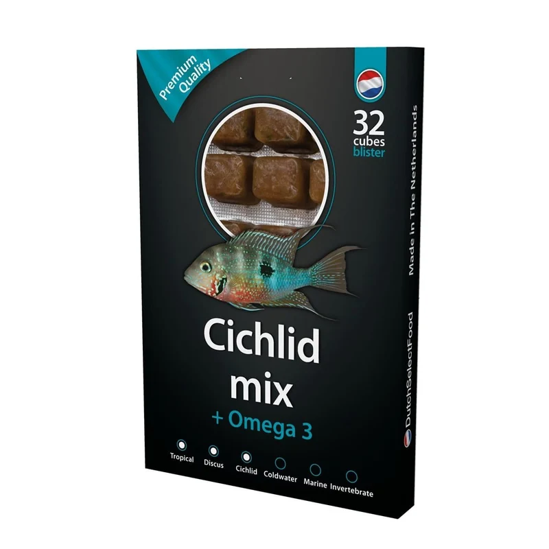 Dutch Select Cichlid Mix & Omega3 100 g - Superfish