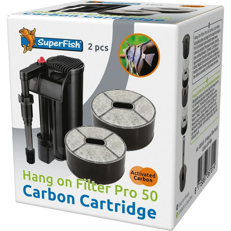 Hang On Filter Pro 50 Cartouche Charbon - Superfish