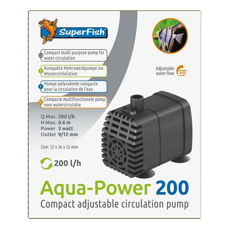 Aquapower 200 - 200 L/h - Superfish