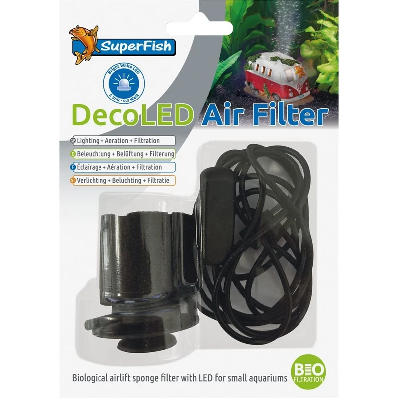 Deco LED Air Filter - Superfish
