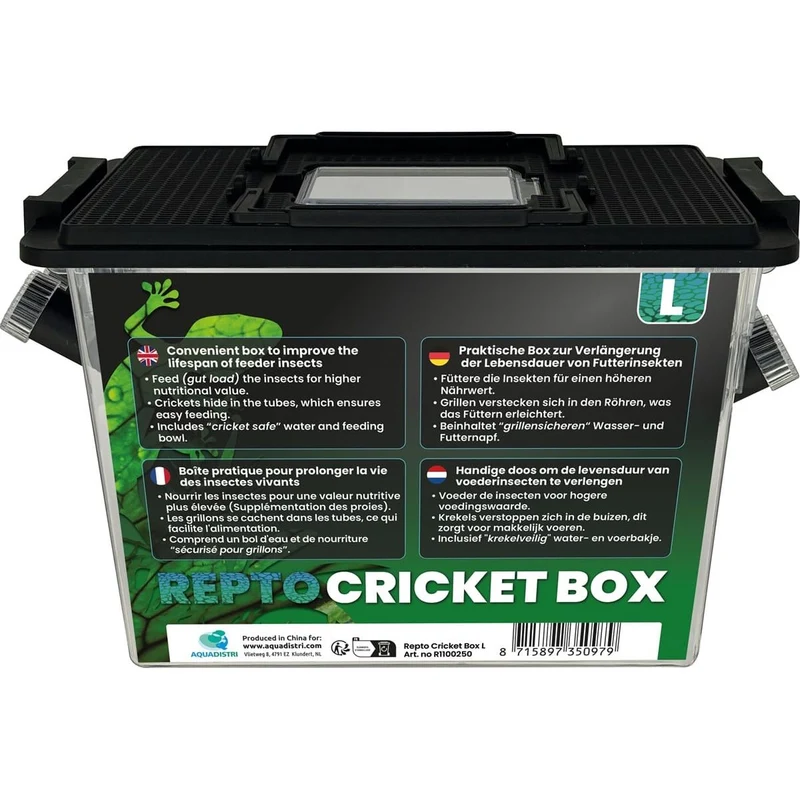 Repto Cricket Box L 30X15X20 cm