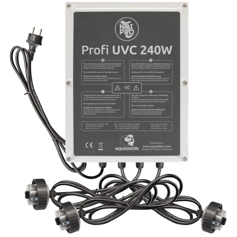 Koi Pro Profi UVC 240 Watt Contrôleur