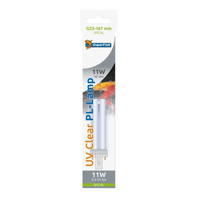 Lampe UV PL 11 Watt G23-167 mm SP - Superfish
