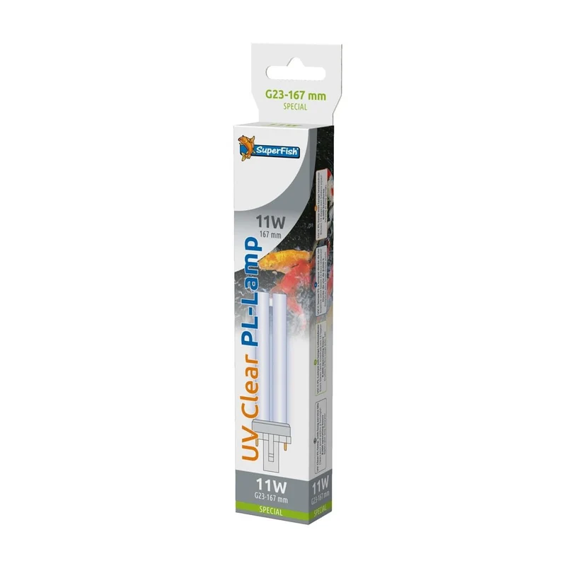 Lampe UV PL 11 Watt G23-167 mm SP - Superfish