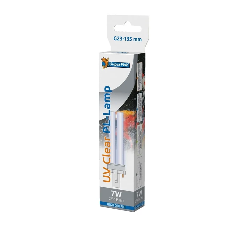 Lampe UV PL 7 Watt G23-135 mm - Superfish