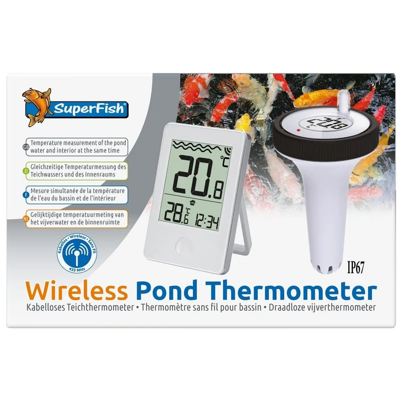 Thermomètre De Bassin Sans Fil - Superfish