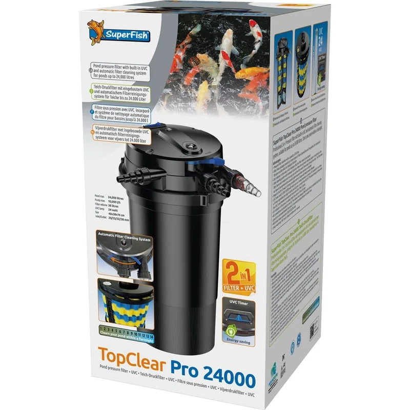 Topclear Pro 24.000 UVC 24 Watt - Superfish