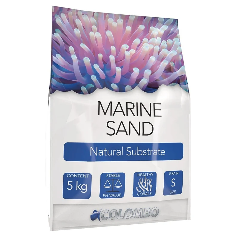 Colombo Marine Sand S 5 kg - Sable Marin Naturel Pour Aquarium Récifal & Marin