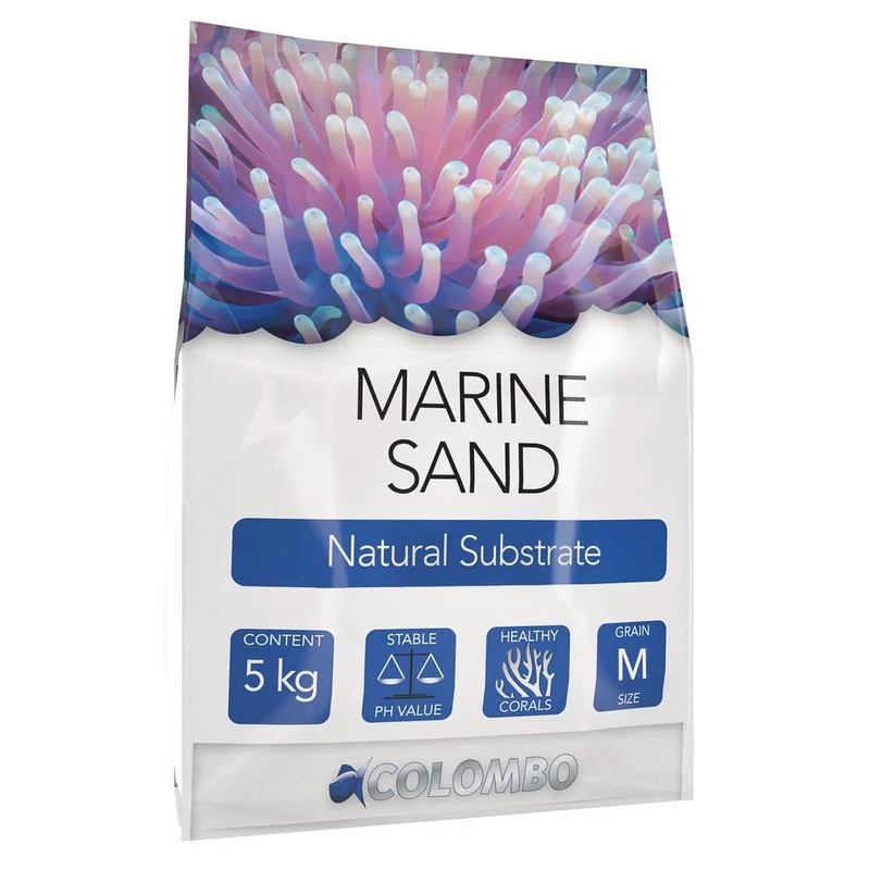 Colombo Marine Sand M 5 kg - Sable Marin Naturel Pour Aquarium Récifal & Marin