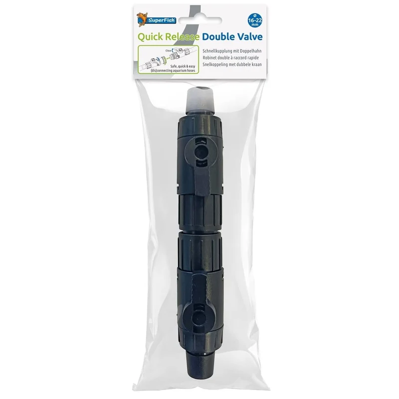 Double Robinet Raccord Rapide 16/22 mm - Superfish