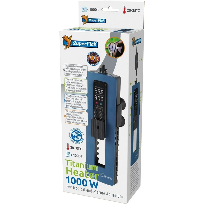 Titanium Heater 1000 Watt - Superfish