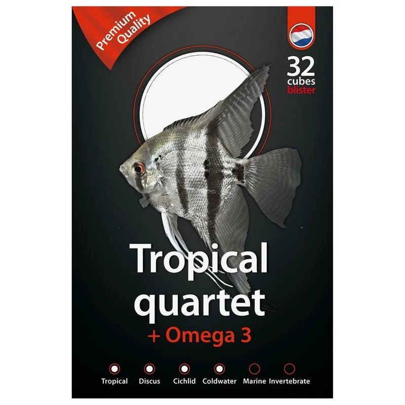 Dutch Select Tropical Quartet & Omega3 100 g - Superfish
