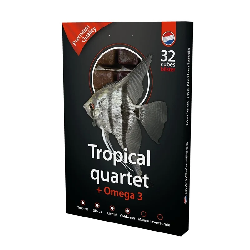 Dutch Select Tropical Quartet & Omega3 100 g - Superfish