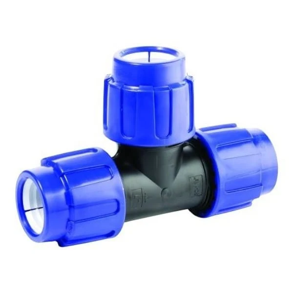 Cepex PP raccord serrage raccord T 3 x Ø16 mm-Ø75 mm