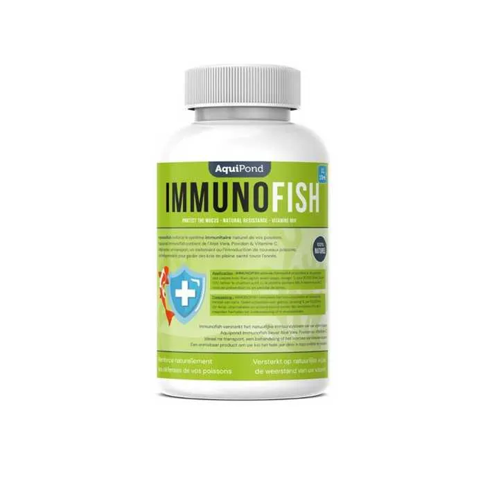 Aquipond ImmunoFish – 1 Litre – Koï Mucus pour20 m³
