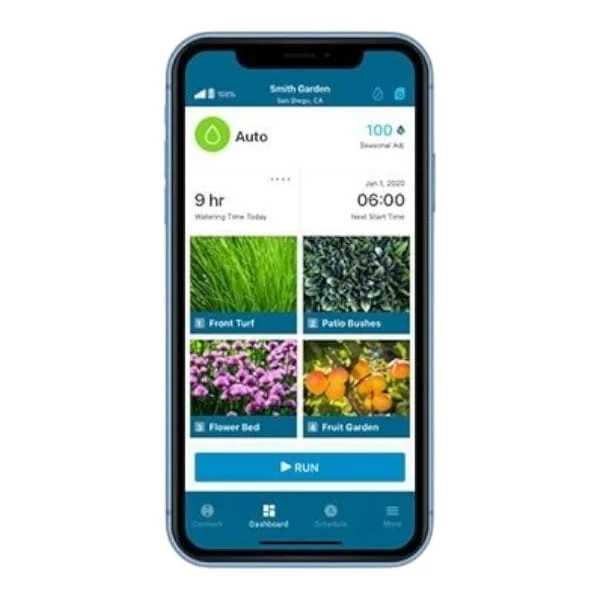 HUNTER NODE-BT – Contrôleur d’Irrigation Bluetooth sur Batteries avec Contrôle par Application