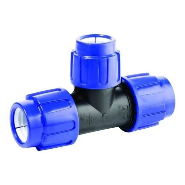 Cepex Té réducteur en PP Ø20mm x Ø25mm x Ø20mm