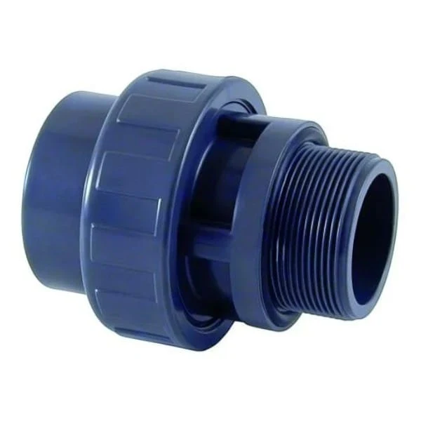 Cepex PVC raccord 3/3 Ø50mm x 1½" mâle PN10