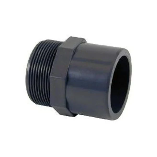 Cepex AquaLink Embout de Raccord à Coller x Fileté Mâle – Raccord PVC pour Bassin et Filtration