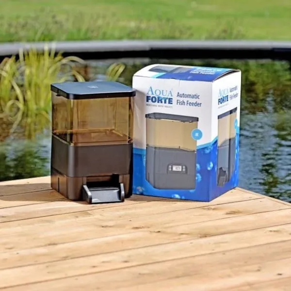 Automatic Fish Feeder 8 ltr + panneau solaire + pile