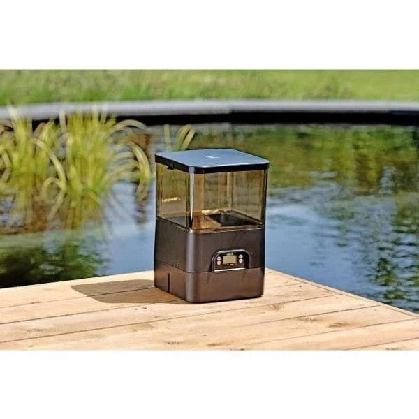 Automatic Fish Feeder 8 ltr + panneau solaire + pile