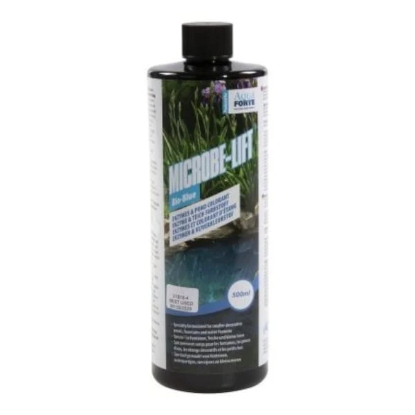 Microbe-Lift Bio Blue Pond Color 500ml - Colorant Bleu Liquide pour Etang