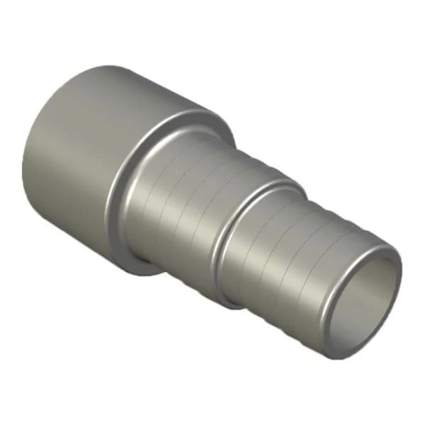 PVC raccord tuyeau Ø50-38/32mm Gris