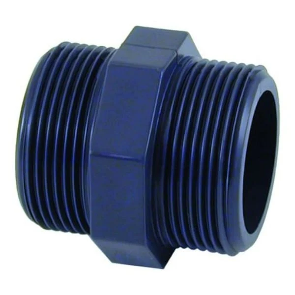 Cepex PVC douille double 3/8-2½" mâle PN10