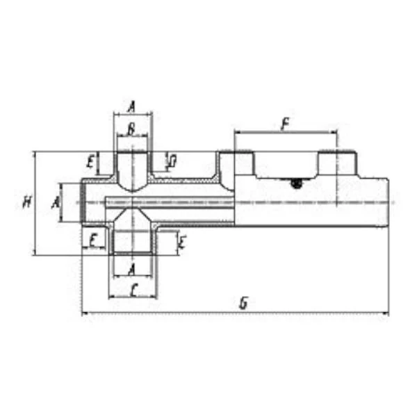 Distributeur 3 voies 50mm