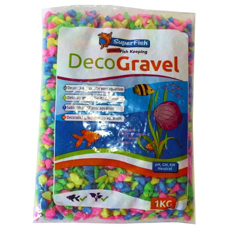 SF Deco Gravel Mix Neon 1KG - Superfish